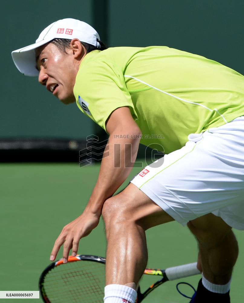 Nishikori falls to Lopez in BNP Paribas Open 4th round