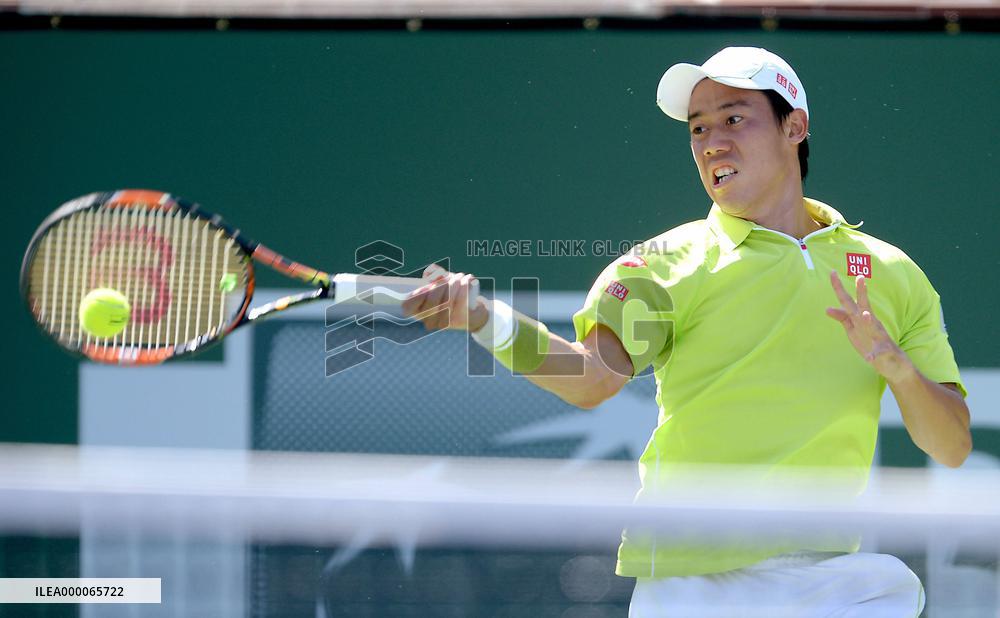 Nishikori falls to Lopez in BNP Paribas Open 4th round