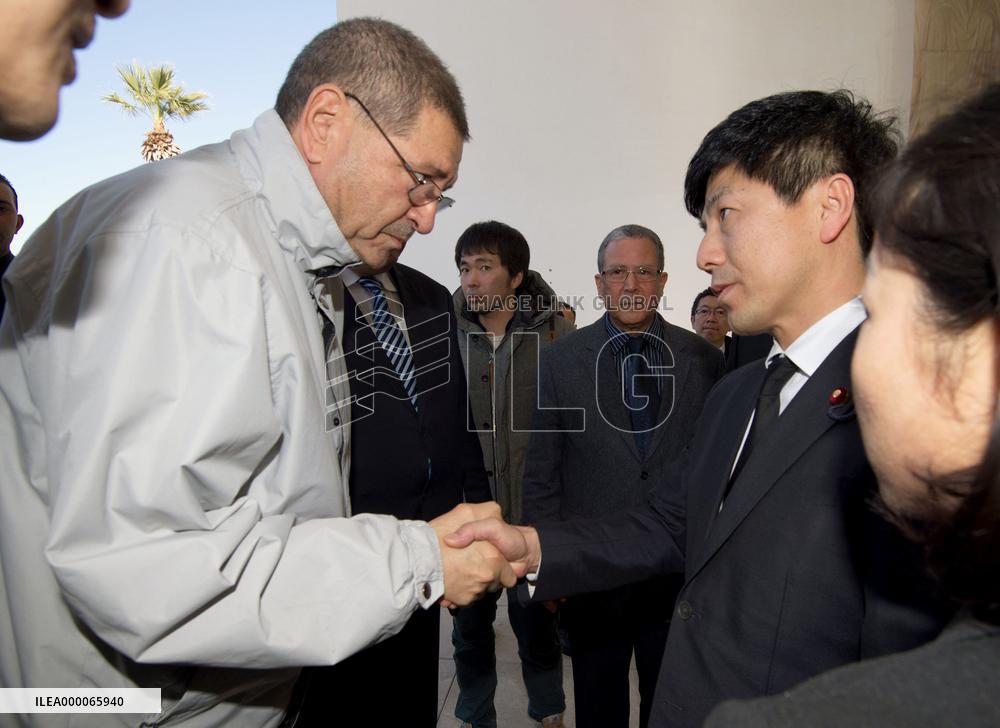 Japanese official in Tunis in wake of attack