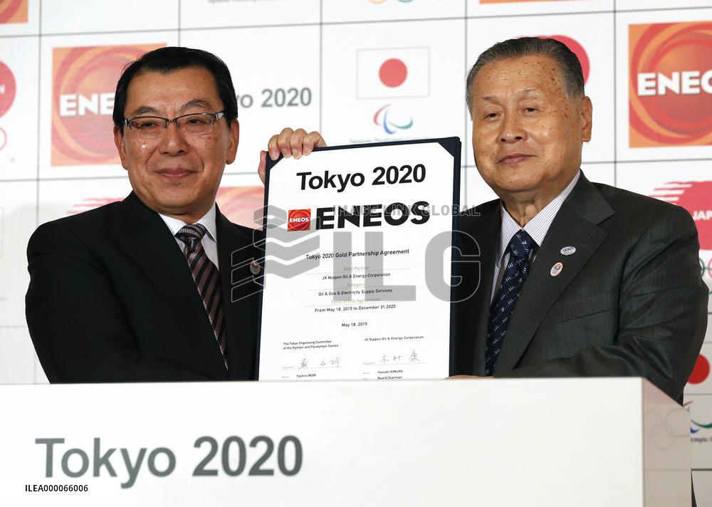 JX becomes sponsor of 2020 Tokyo Olympic, Paralympic Games