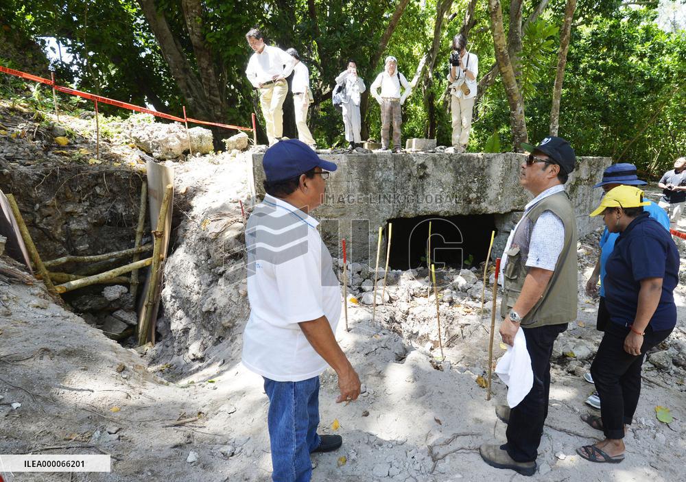 Japan starts searching for WWII soldier remains in Palau