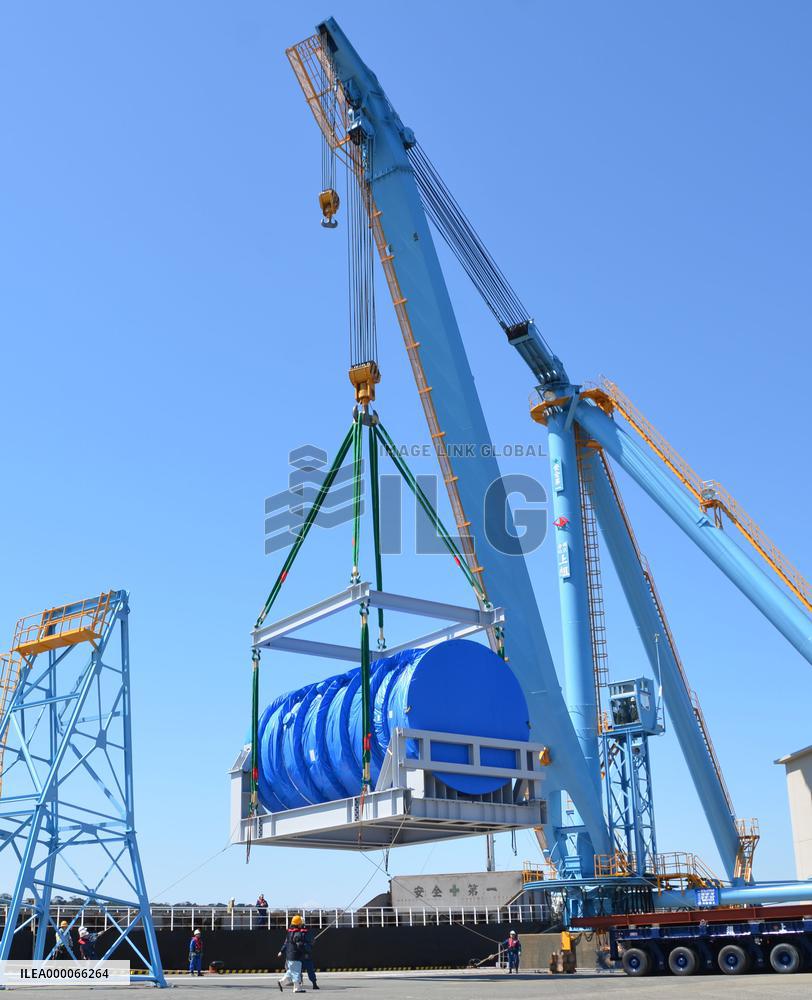 Filter vent on way to Hamaoka nuclear power plant