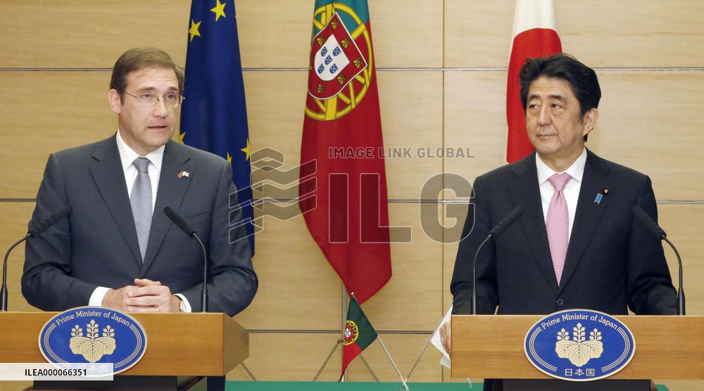 Japan, Portugal vow to cooperate in maritime security, trade