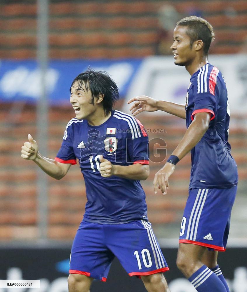 Nakajima double helps Japan edge Vietnam in Rio qualifier