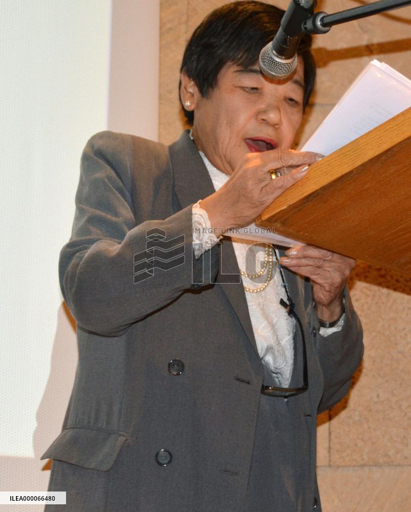 WWII air raid survivor speaks of ordeal at Israeli event