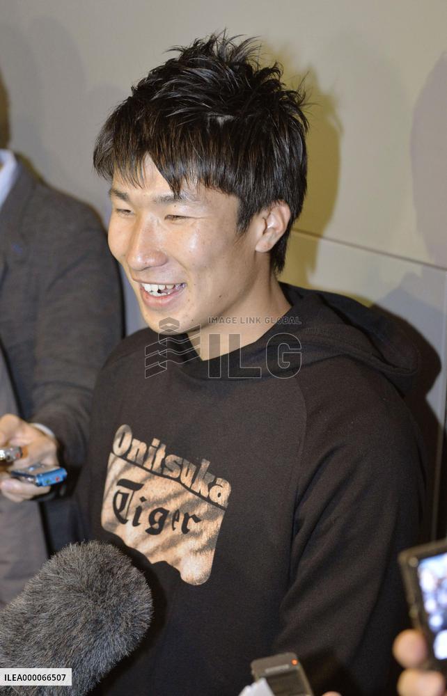 Sprinter Kiryu returns to Japan