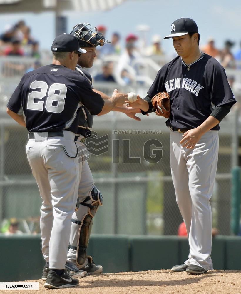 Tanaka struggles in final spring tune-up