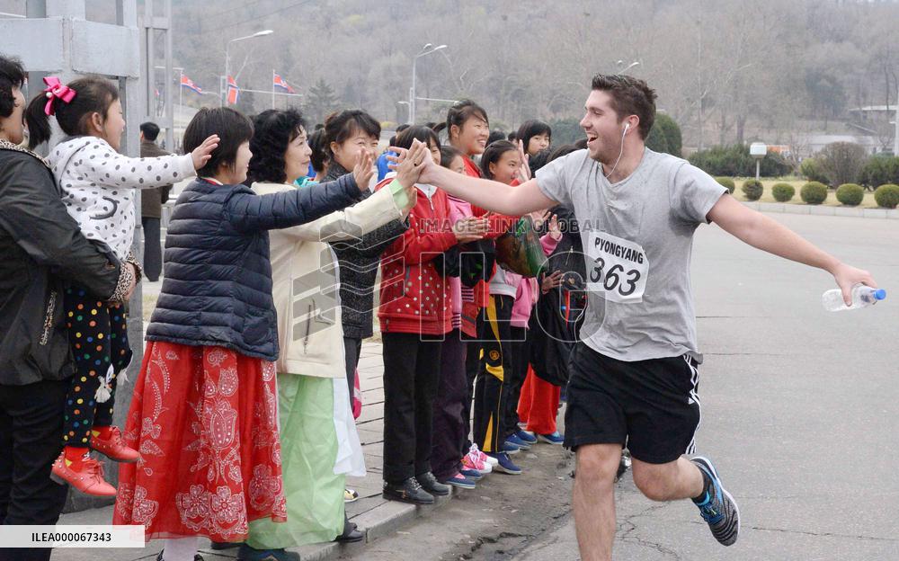 North Korea draws over 600 foreign runners to annual marathon