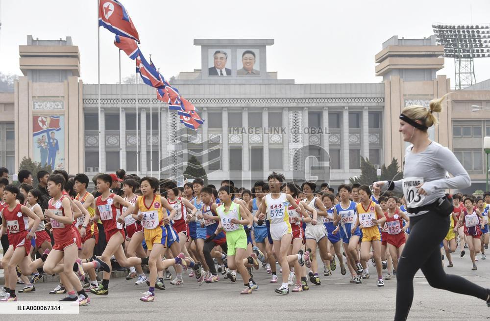 North Korea draws over 600 foreign runners to annual marathon