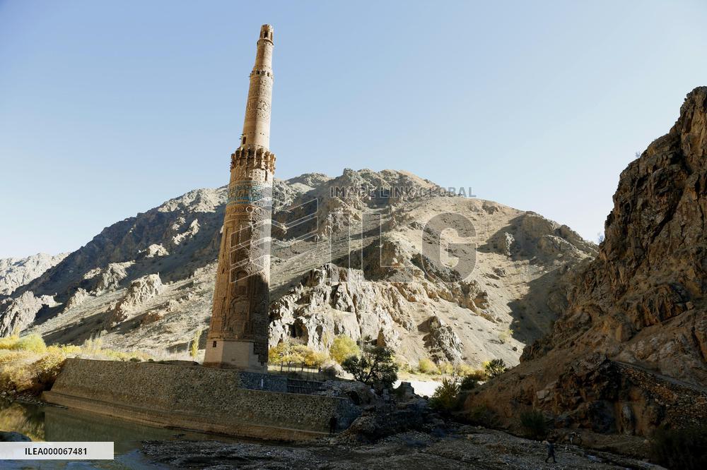 Minaret of Jam, World Heritage site, in danger of collapse