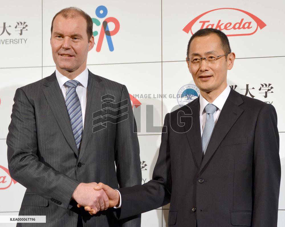 Kyoto Univ. institute ties up with Takeda for iPS cell research