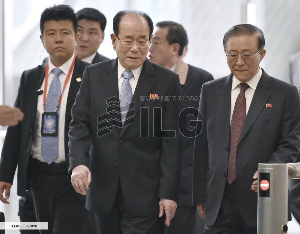 N. Korea's ceremonial head of state in Beijing en route to Jakarta