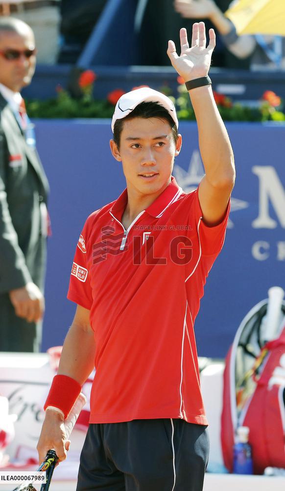 Nishikori cruises into Barcelona 3rd round