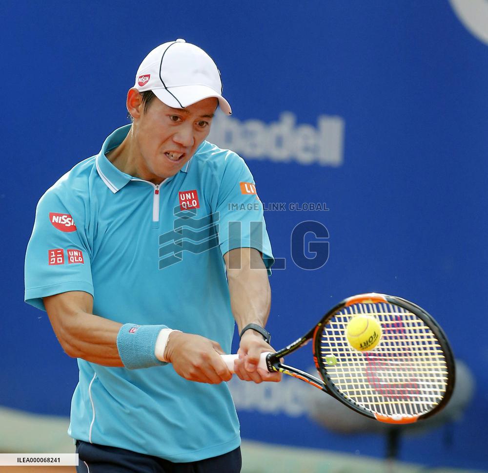 Nishikori wins Barcelona title