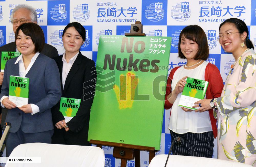 Anti-nuke book of contributions from celebrities published