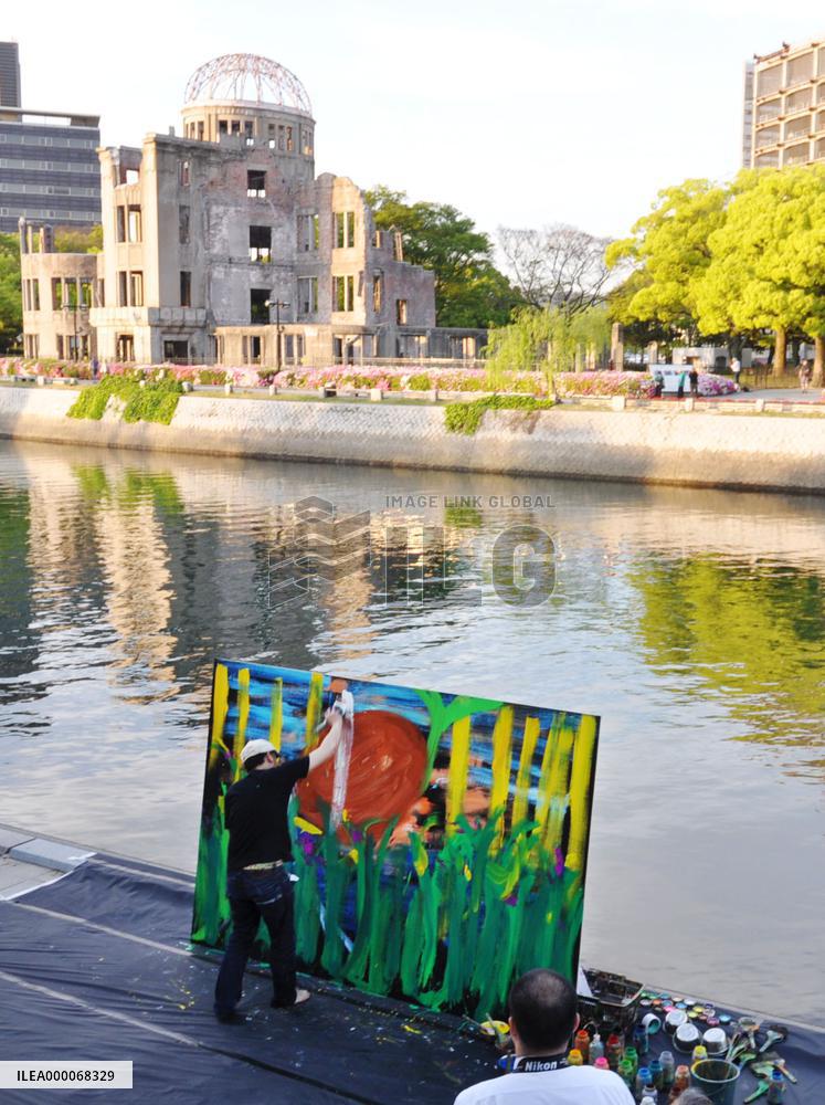 A-bomb survivors, children call for nuclear arms abolition