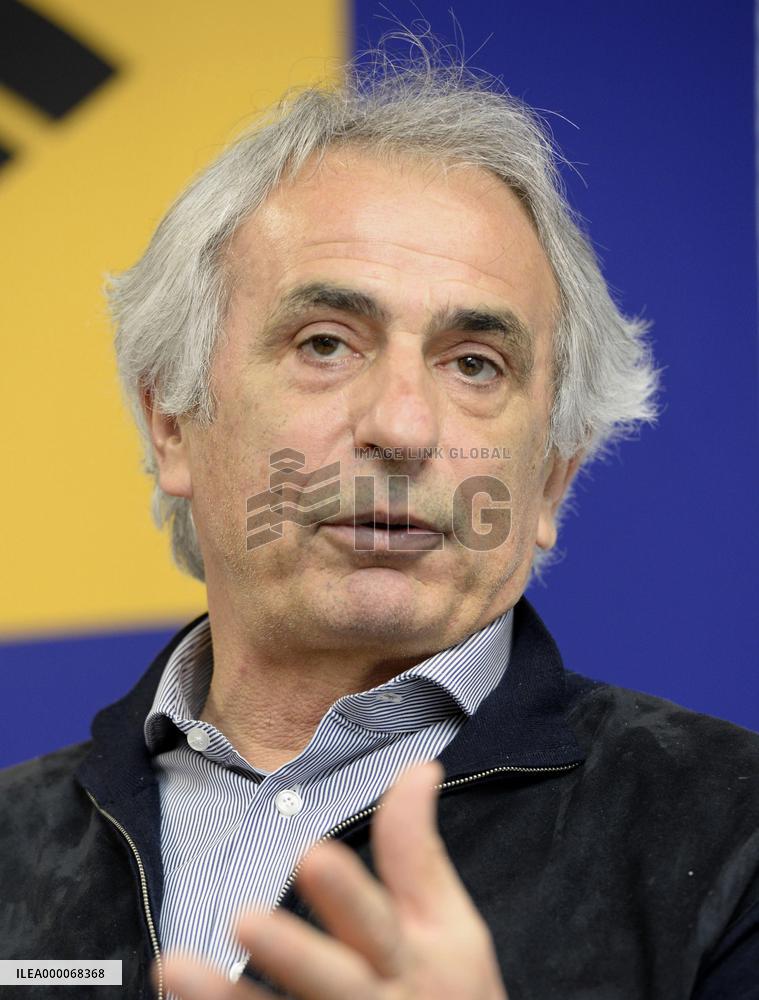 Japan football team coach Halilhodzic speaks in interview
