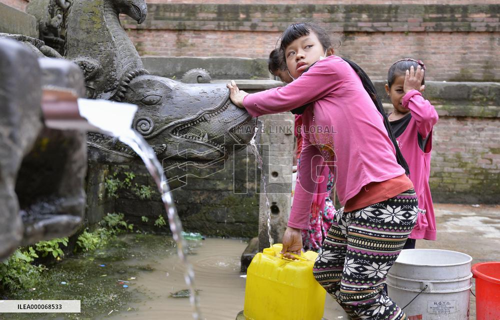 Photos from mega-quake hit Nepal