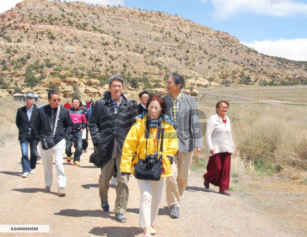 Nagasaki "hibakusha" visits New Mexico