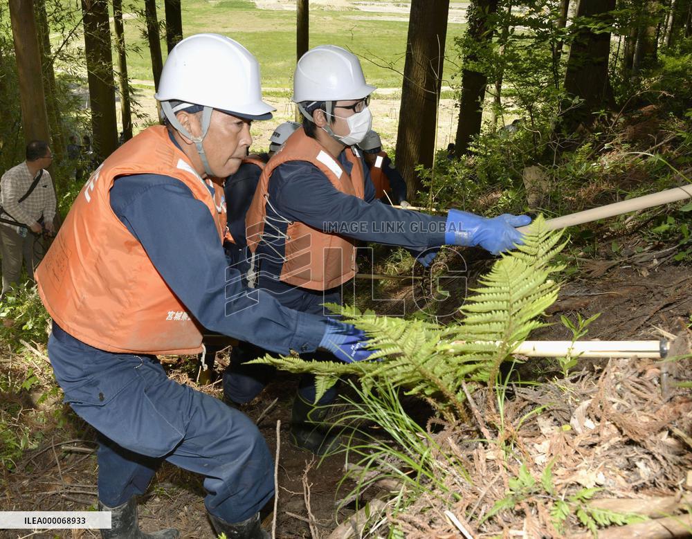 SNAPSHOT: Intensive search held in disaster-hit coastal areas
