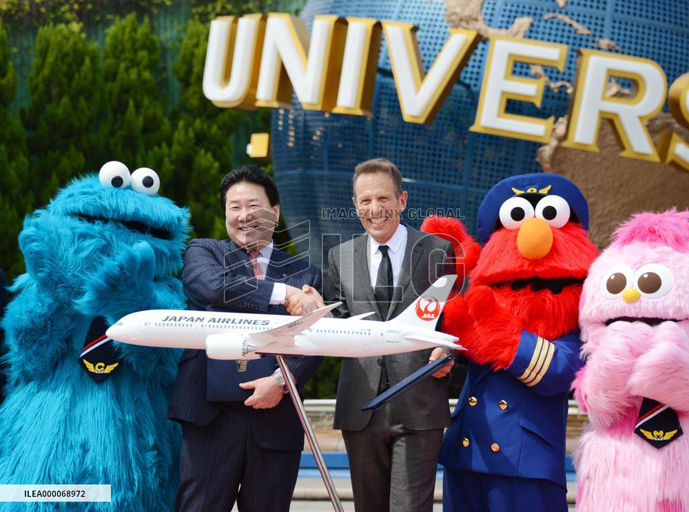 USJ, JAL join hands to attract more visitors