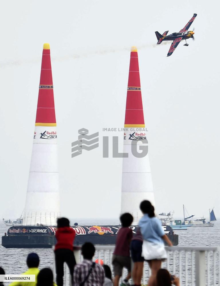 Red Bull Air Race held in Japan for 1st time