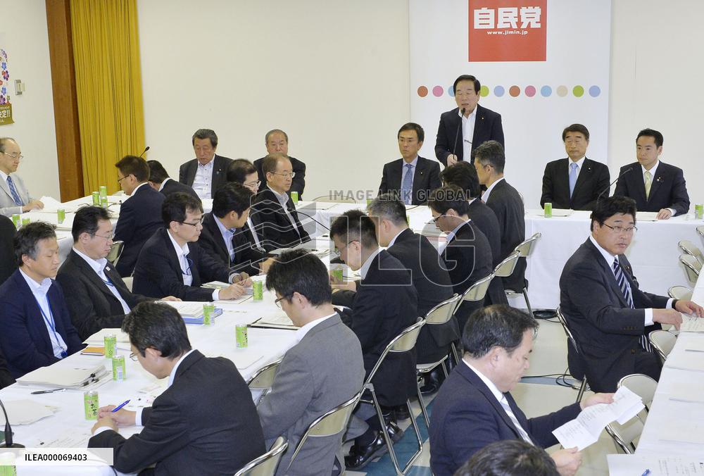 LDP's reconstruction HQ holds meeting