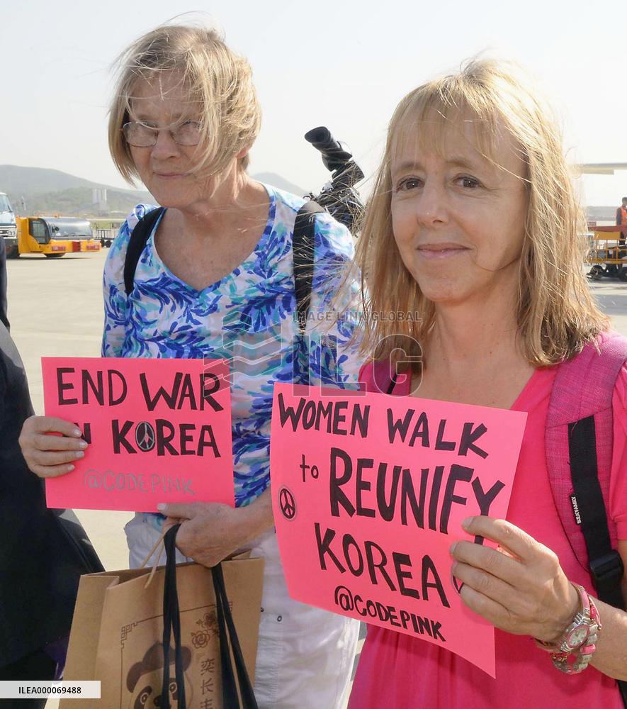 Int'l women to walk across DMZ for peace on Korean Peninsula