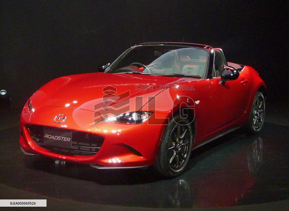 Mazda to begin selling 4th-generation MX-5 Roadster in Japan