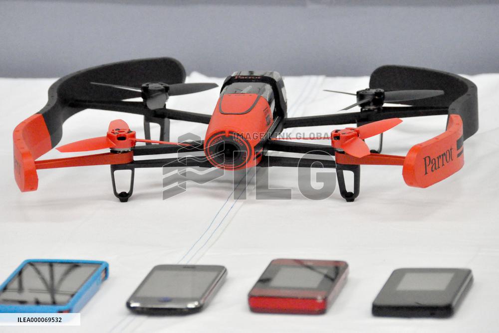 Boy arrested over drone flight notice