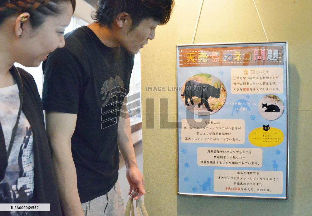 Zoo continues exhibit to protect rare seabirds on north Japan islet