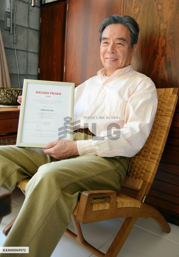 Man in news: Winner of Denmark's Wegner design award