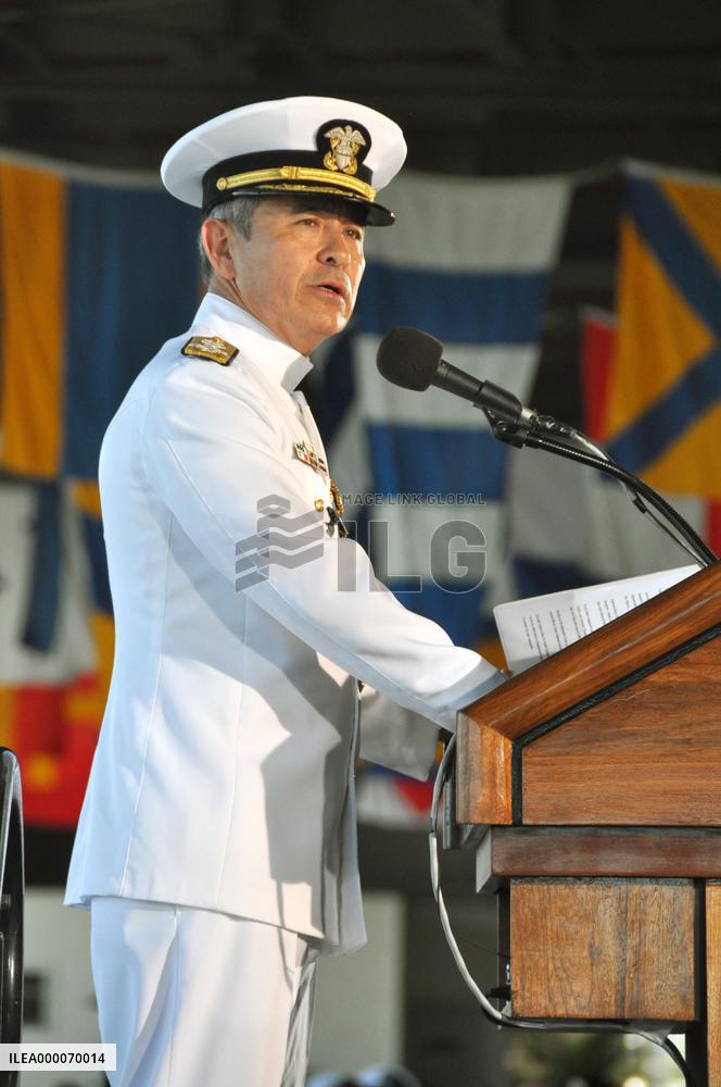 Japan-born Harris welcomed as next head of U.S. Pacific Command