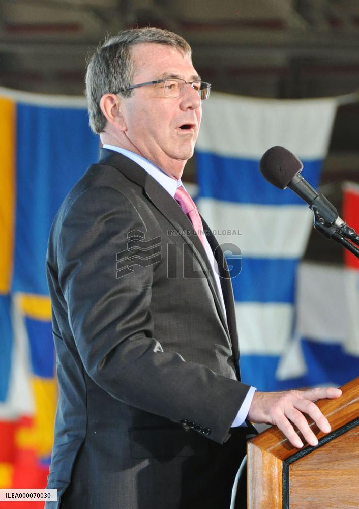 Japan-born Harris welcomed as next head of U.S. Pacific Command