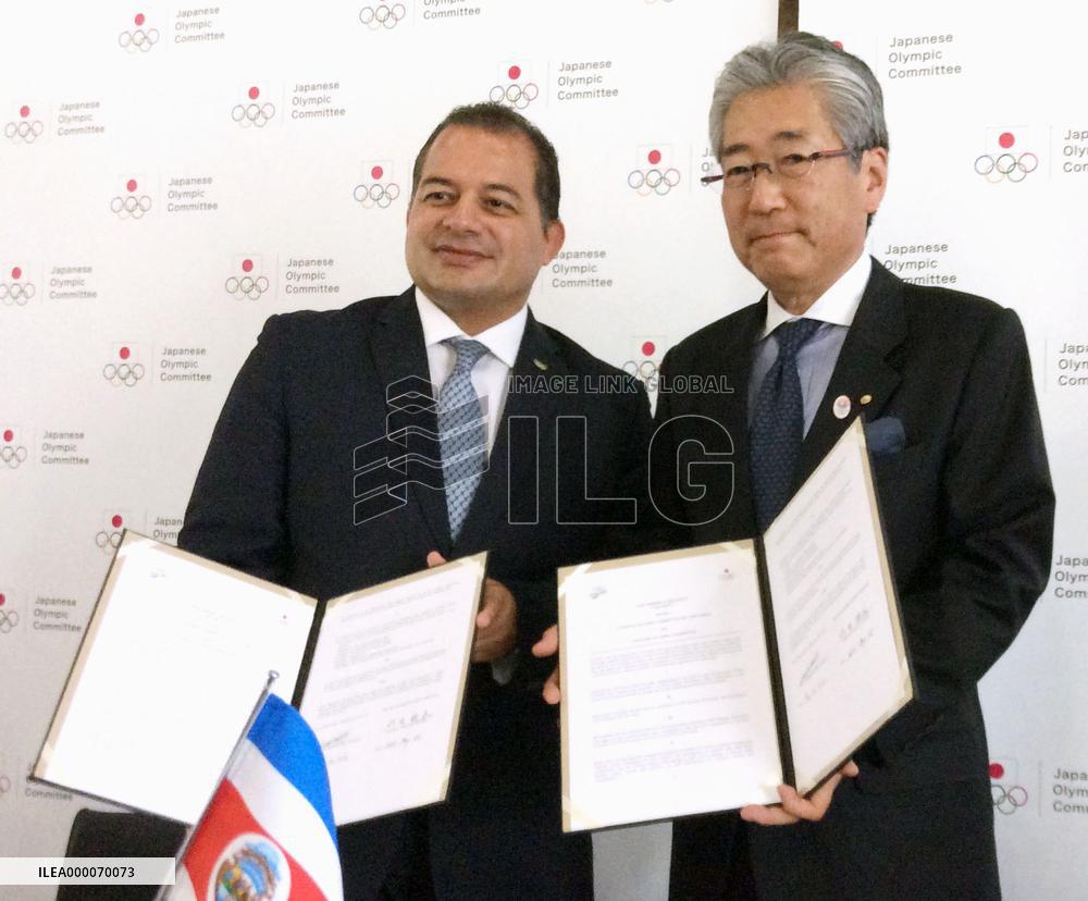 JOC, Costa Rican NOC seal partnership deal