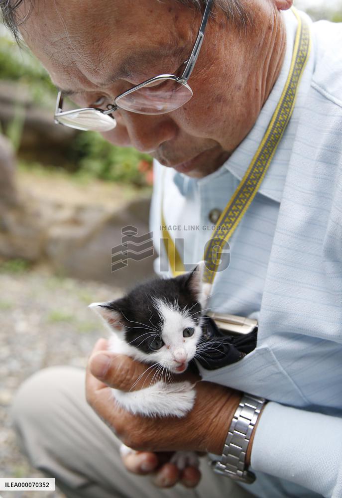 Volcano evacuees reunited with pet cats
