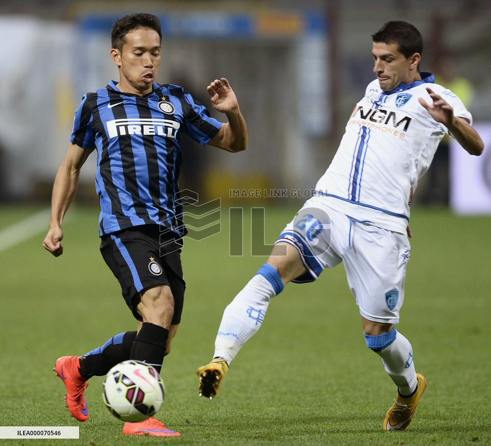 Inter's Nagatomo in action against Empoli
