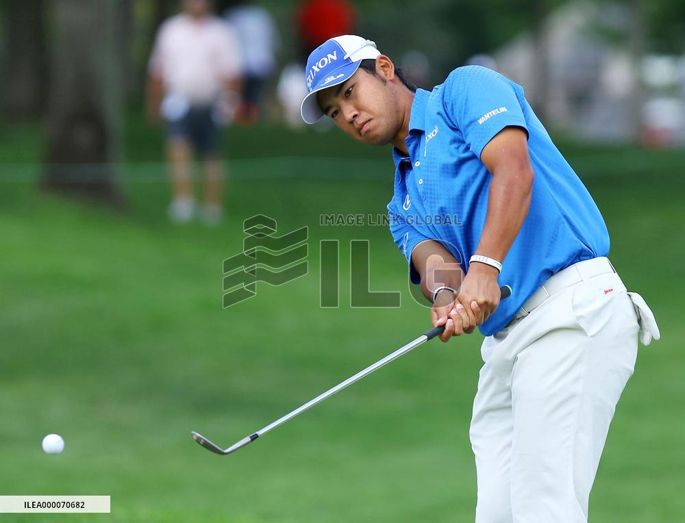 Matsuyama 5 off pace in 5th after 3rd round at Memorial