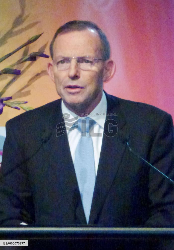 Australian PM Abbott calls for global effort against terrorism