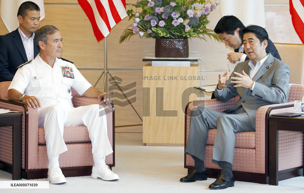 U.S. Pacific Command chief would welcome SDF patrols in S. China Sea