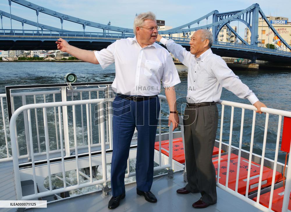 TMG, Russia's Tomsk agree to deepen exchanges