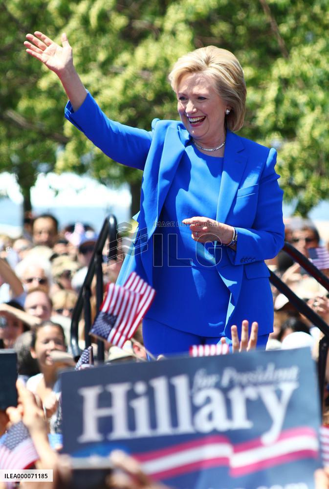 Hillary Clinton in presidential campaign