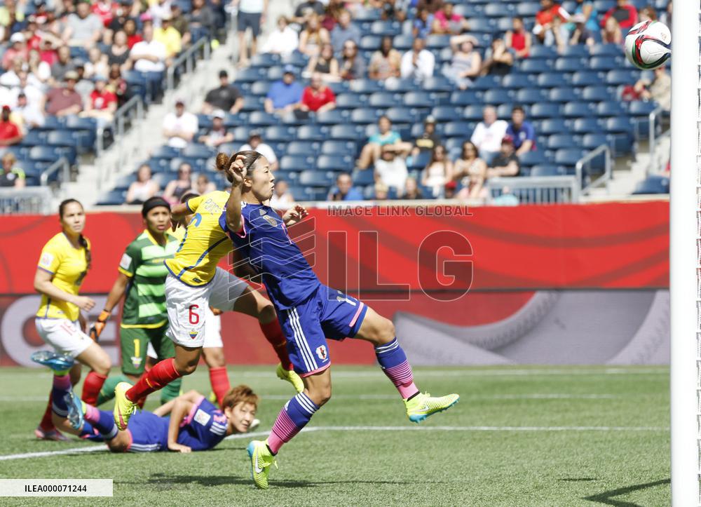 Japan beat Ecuador to win Group C at Women's World Cup