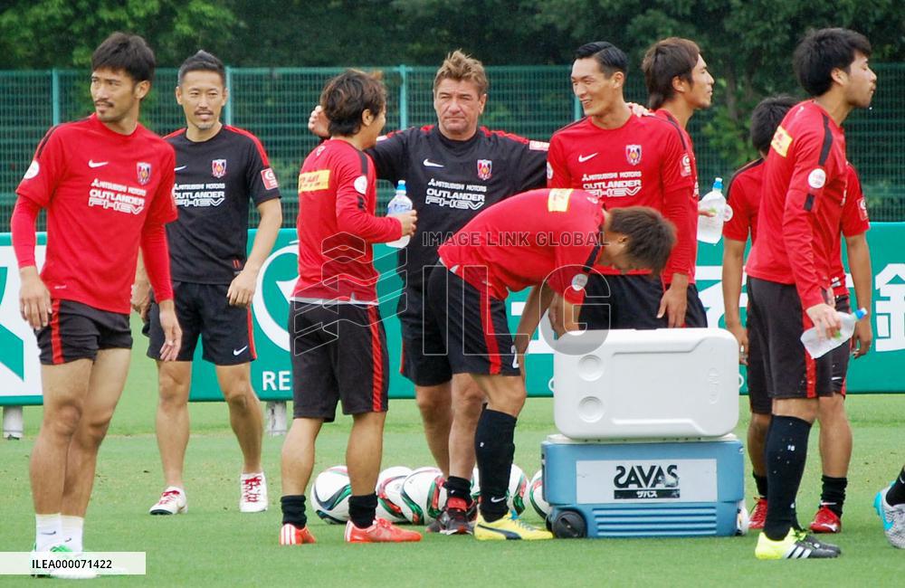 Urawa Reds prepare to clinch J-League 1st-stage title