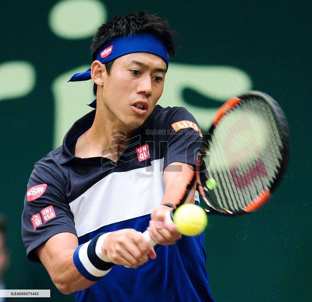 Nishikori advances to Gerry Weber semifinals