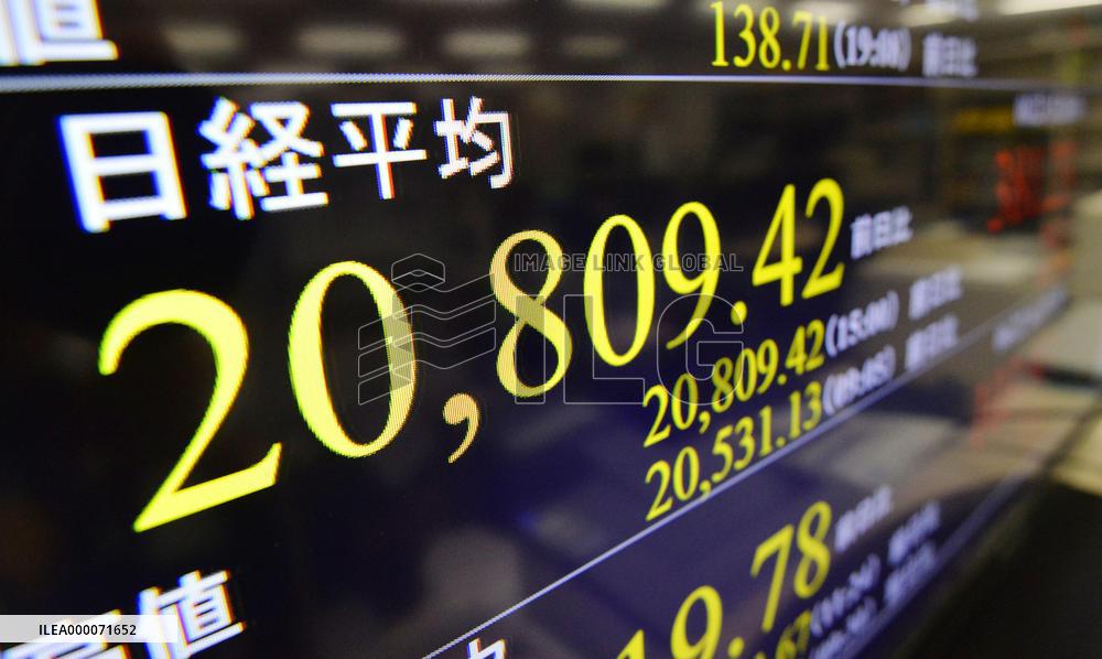 Nikkei closes at 15-year high