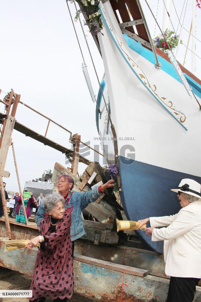 Anti-nuclear ship Golden Rule repaired in U.S. to sail again