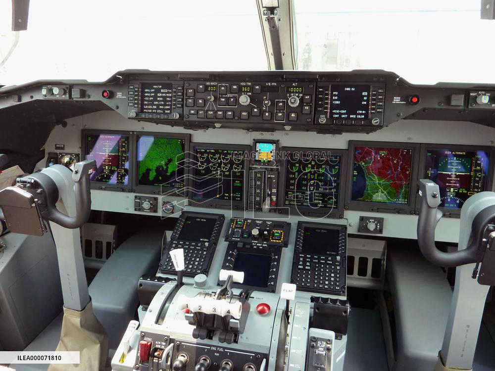 P-1 patrol plane's interior unveiled to media for 1st time