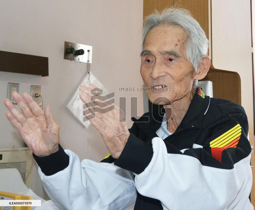 Ex-Imperial Japanese Army soldier recounts Battle of Okinawa