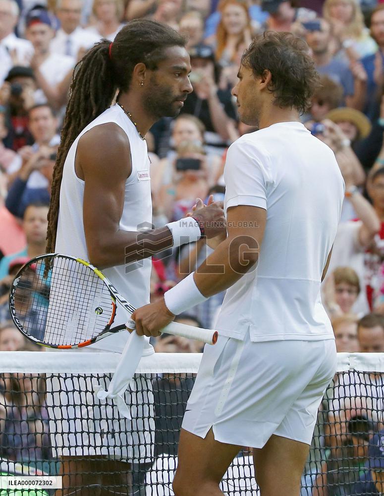 Nadal defeated in Wimbledon 2nd round